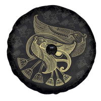 African Spare Tire Cover Horus Eyes Egyptian God