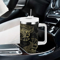 African Tumbler With Handle Horus Eyes Egyptian God