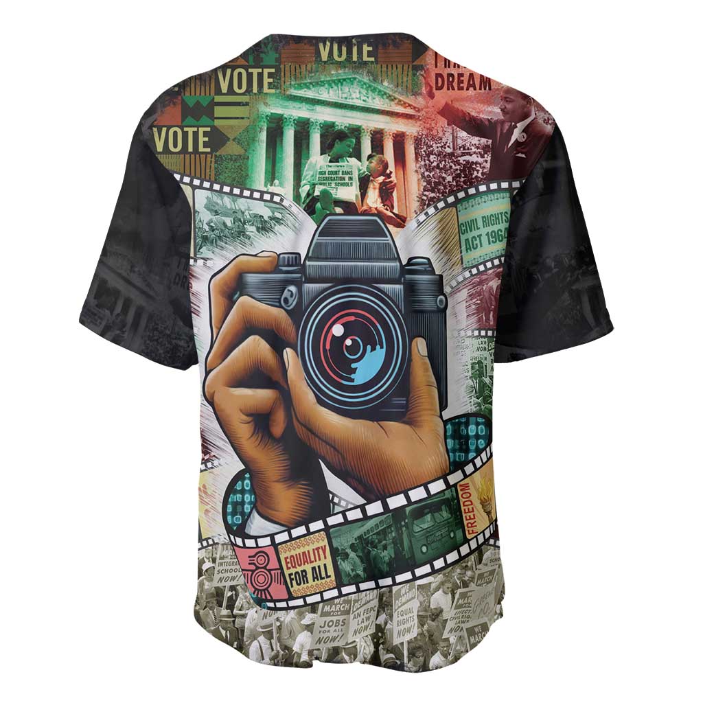 Heritage in Frames Civil Rights Leaders Baseball Jersey African-American Photography - Wonder Print Shop