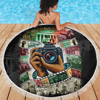 Heritage in Frames Civil Rights Leaders Beach Blanket African-American Photography - Wonder Print Shop