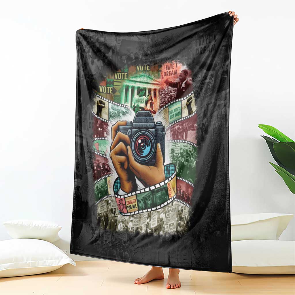 Heritage in Frames Civil Rights Leaders Blanket African-American Photography