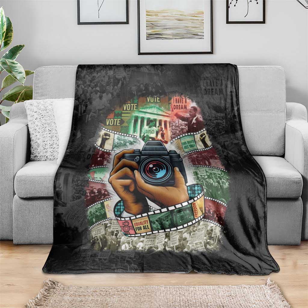 Heritage in Frames Civil Rights Leaders Blanket African-American Photography