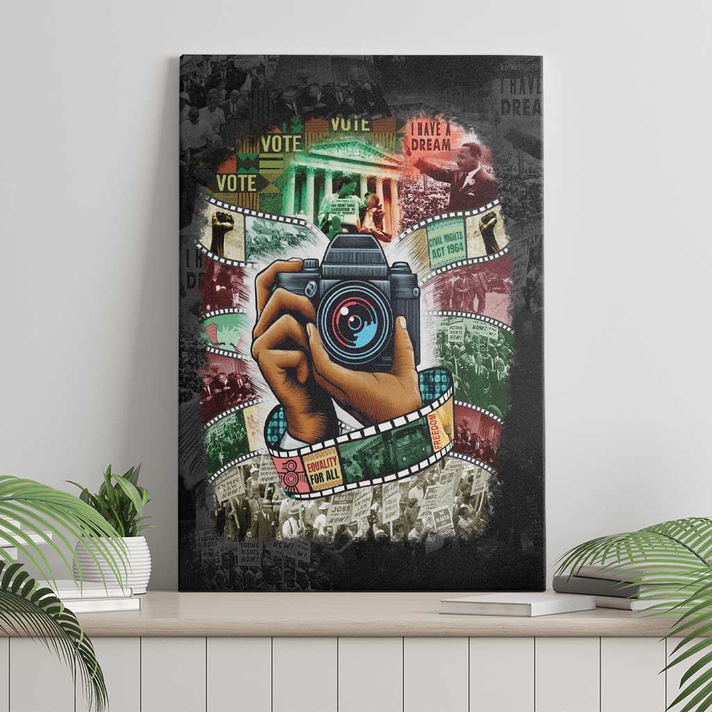 Heritage in Frames Civil Rights Leaders Canvas Wall Art African-American Photography - Wonder Print Shop