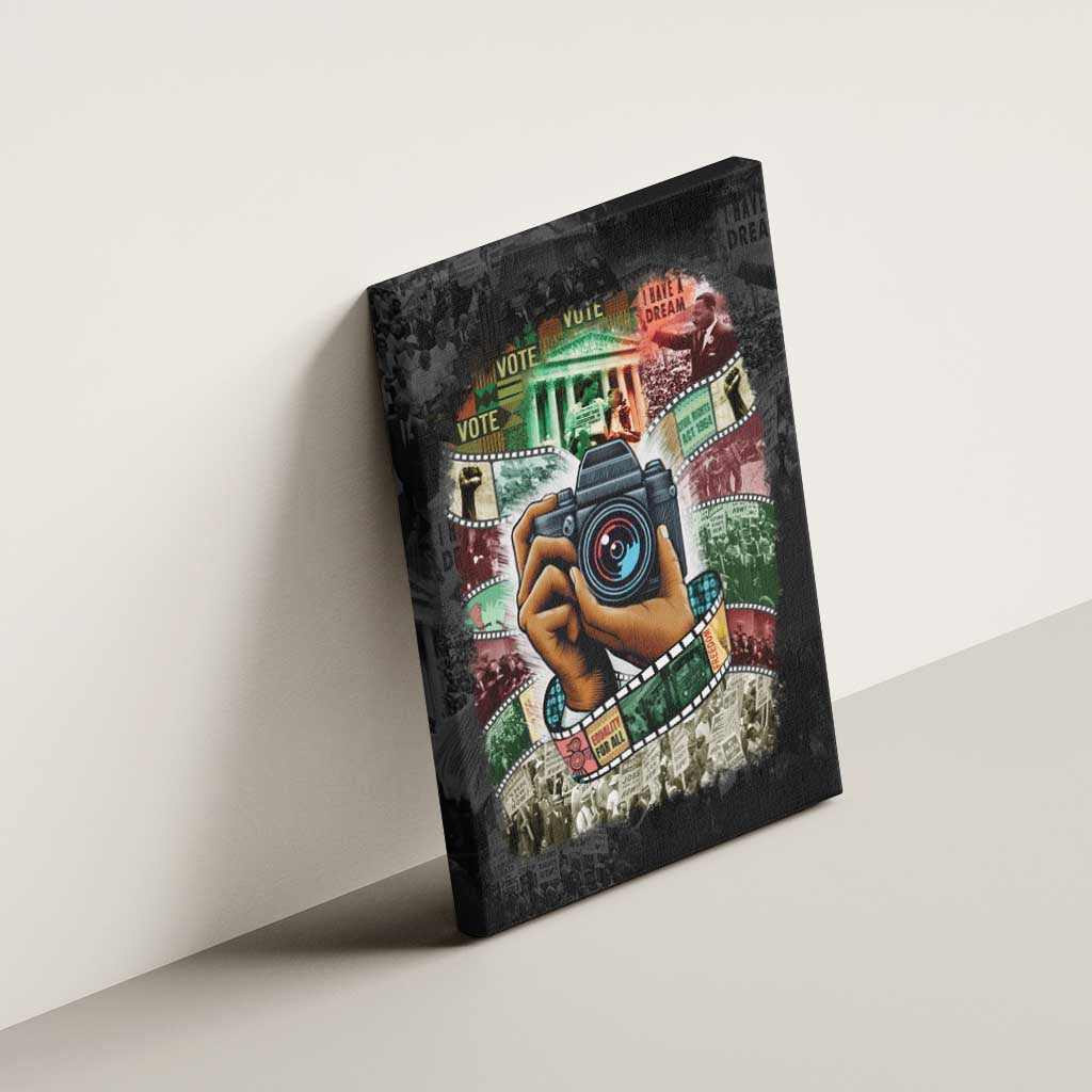 Heritage in Frames Civil Rights Leaders Canvas Wall Art African-American Photography - Wonder Print Shop