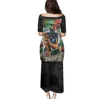 Heritage in Frames Civil Rights Leaders Family Matching Puletasi and Hawaiian Shirt African-American Photography - Wonder Print Shop