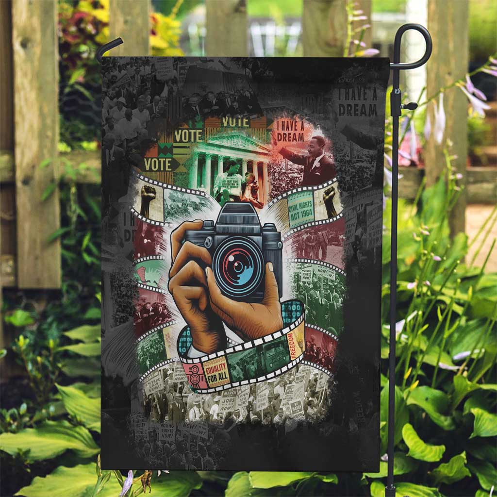 Heritage in Frames Civil Rights Leaders Garden Flag African-American Photography - Wonder Print Shop