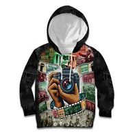 Heritage in Frames Civil Rights Leaders Kid Hoodie African-American Photography - Wonder Print Shop