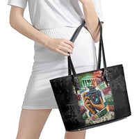 Heritage in Frames Civil Rights Leaders Leather Tote Bag African-American Photography - Wonder Print Shop