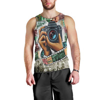 Heritage in Frames Civil Rights Leaders Men Tank Top African-American Photography - Wonder Print Shop
