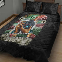 Heritage in Frames Civil Rights Leaders Quilt Bed Set African-American Photography - Wonder Print Shop