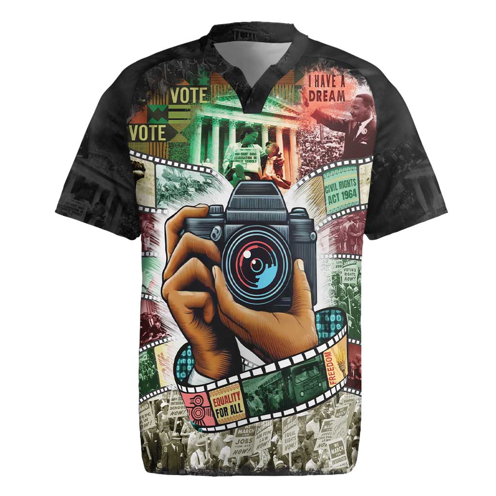 Heritage in Frames Civil Rights Leaders Rugby Jersey African-American Photography - Wonder Print Shop