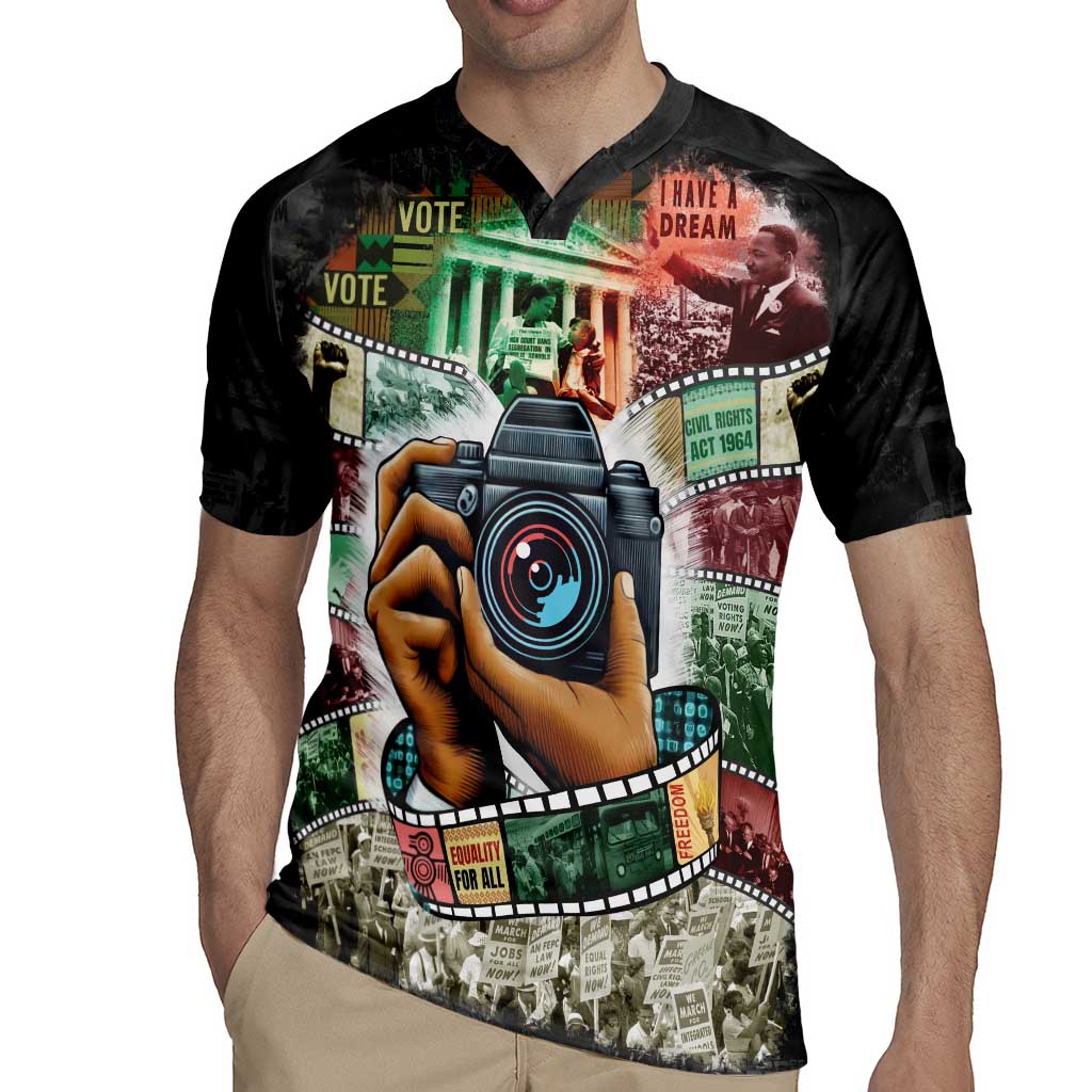 Heritage in Frames Civil Rights Leaders Rugby Jersey African-American Photography - Wonder Print Shop