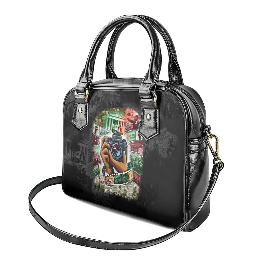 Heritage in Frames Civil Rights Leaders Shoulder Handbag African-American Photography