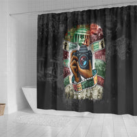 Heritage in Frames Civil Rights Leaders Shower Curtain African-American Photography