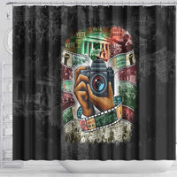 Heritage in Frames Civil Rights Leaders Shower Curtain African-American Photography