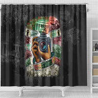 Heritage in Frames Civil Rights Leaders Shower Curtain African-American Photography