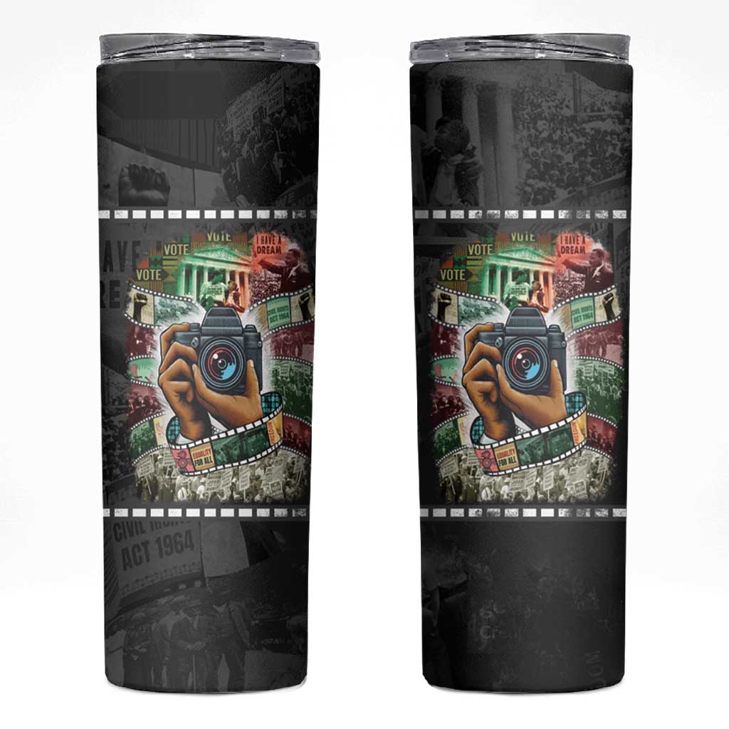Heritage in Frames Civil Rights Leaders Skinny Tumbler African-American Photography - Wonder Print Shop