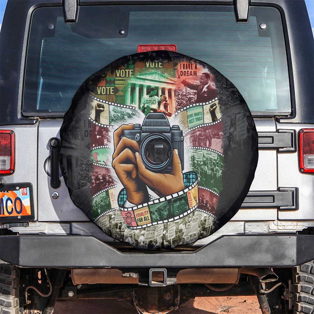 Heritage in Frames Civil Rights Leaders Spare Tire Cover African-American Photography - Wonder Print Shop
