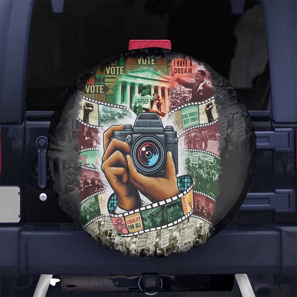 Heritage in Frames Civil Rights Leaders Spare Tire Cover African-American Photography - Wonder Print Shop