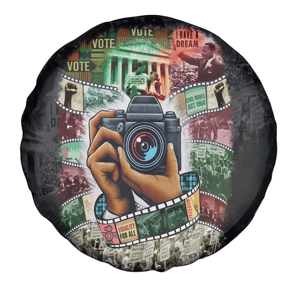 Heritage in Frames Civil Rights Leaders Spare Tire Cover African-American Photography - Wonder Print Shop