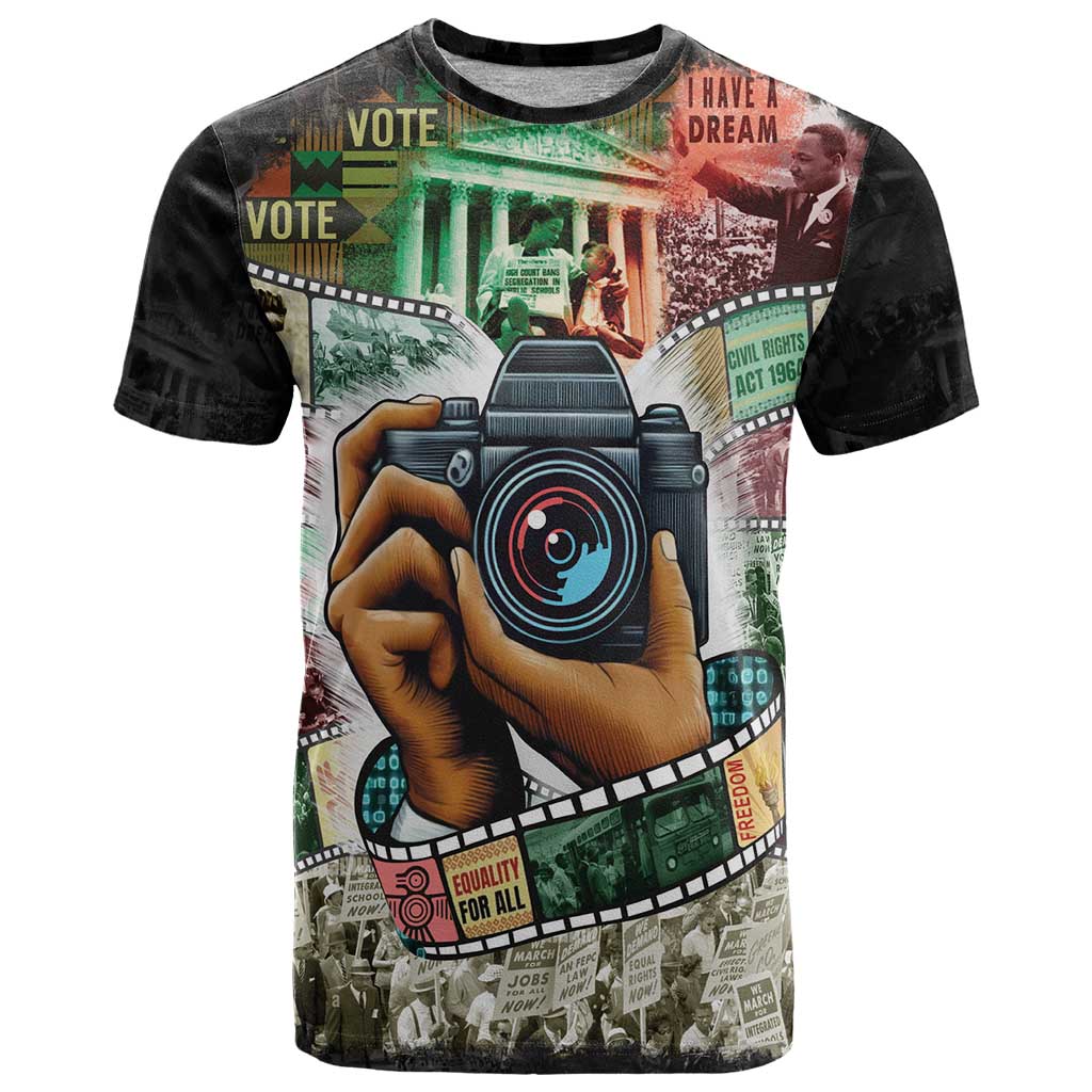 Heritage in Frames Civil Rights Leaders T Shirt African-American Photography - Wonder Print Shop