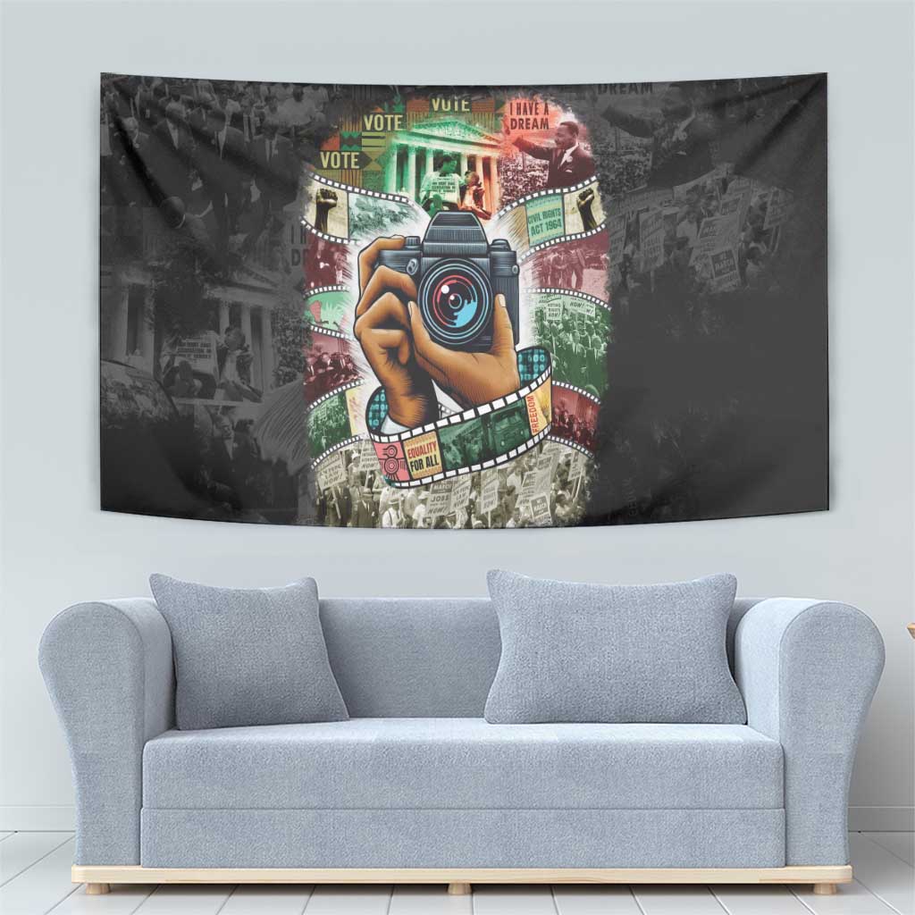 Heritage in Frames Civil Rights Leaders Tapestry African-American Photography - Wonder Print Shop