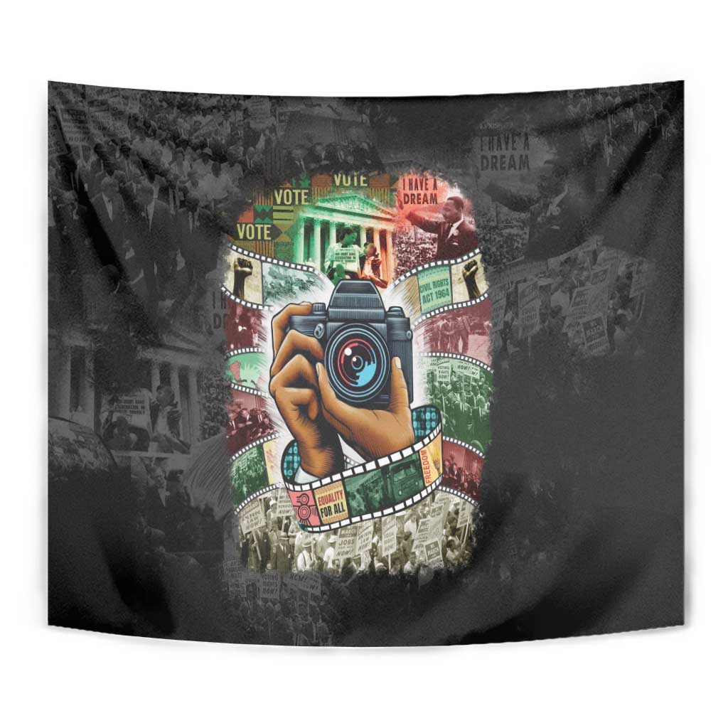 Heritage in Frames Civil Rights Leaders Tapestry African-American Photography - Wonder Print Shop