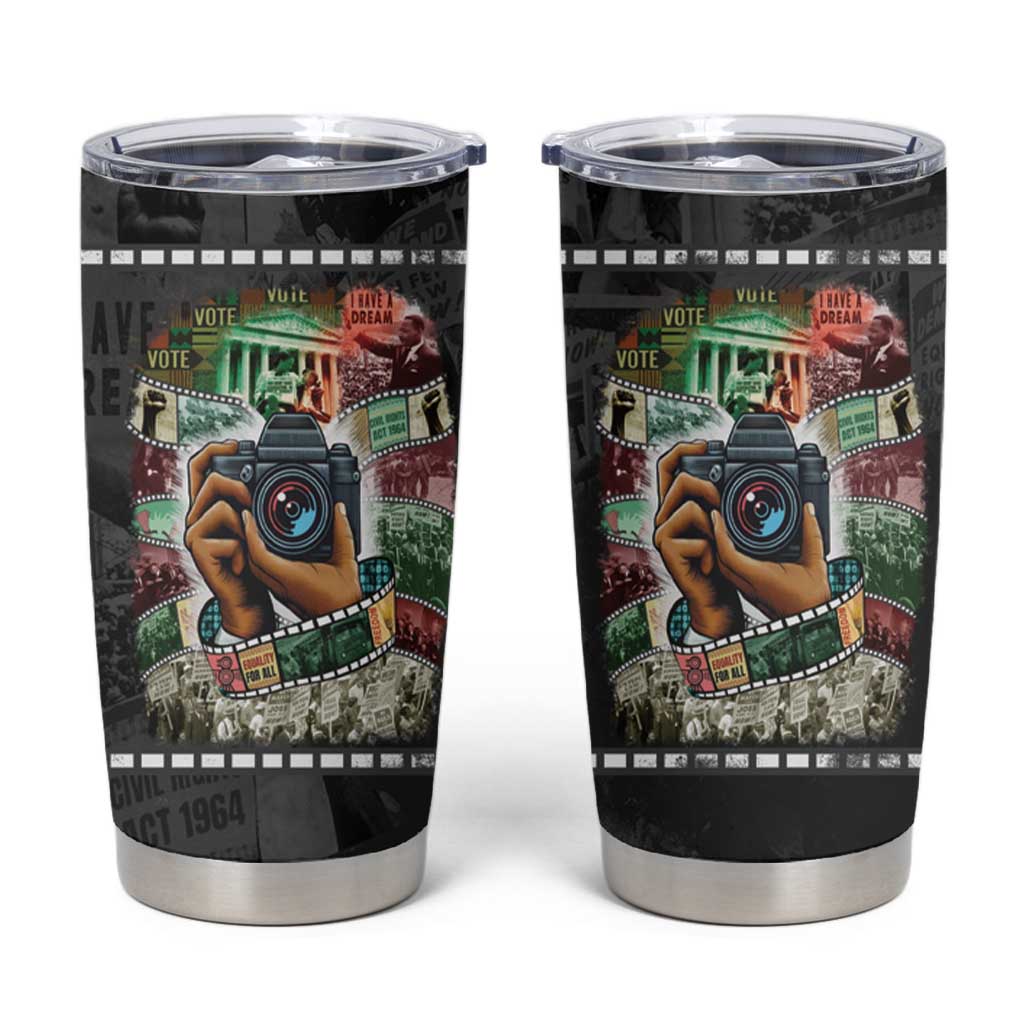 Heritage in Frames Civil Rights Leaders Tumbler Cup African-American Photography - Wonder Print Shop
