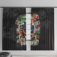 Heritage in Frames Civil Rights Leaders Window Curtain African-American Photography - Wonder Print Shop
