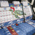 Turtle Xmas Back Car Seat Cover Green Sea Turtle Merry Christmas - Wonder Print Shop