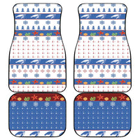Turtle Xmas Car Mats Green Sea Turtle Merry Christmas - Wonder Print Shop