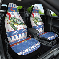 Turtle Xmas Car Seat Cover Green Sea Turtle Merry Christmas - Wonder Print Shop