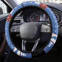 Turtle Xmas Steering Wheel Cover Green Sea Turtle Merry Christmas - Wonder Print Shop