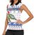 Turtle Xmas Women Sleeveless Polo Shirt Green Sea Turtle Merry Christmas - Wonder Print Shop