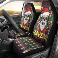 Skull Have A Rad Christmas Car Seat Cover Santa Skull - Wonder Print Shop