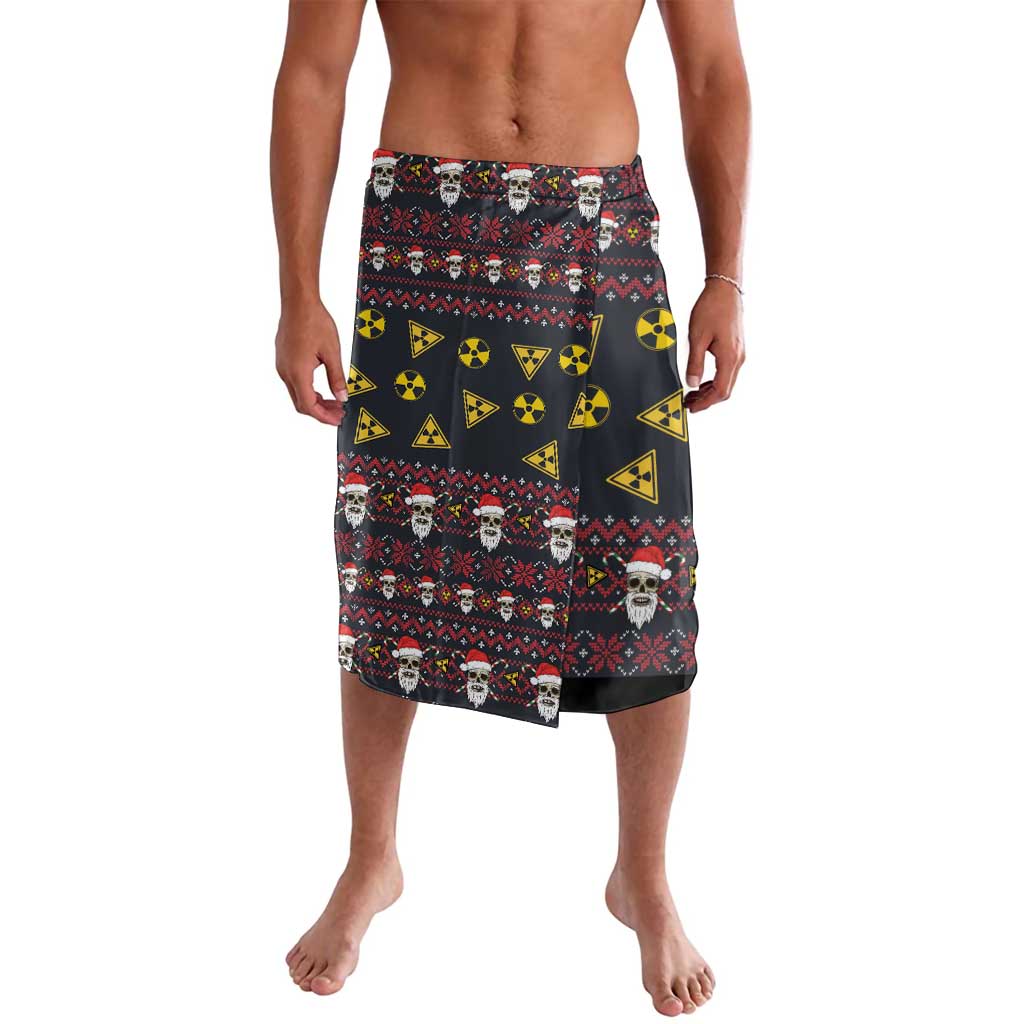 Skull Have A Rad Christmas Lavalava Santa Skull - Wonder Print Shop