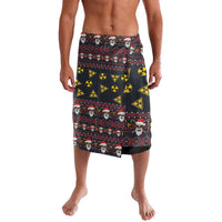 Skull Have A Rad Christmas Lavalava Santa Skull - Wonder Print Shop