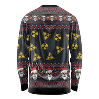Skull Have A Rad Christmas Long Sleeve Shirt Santa Skull - Wonder Print Shop