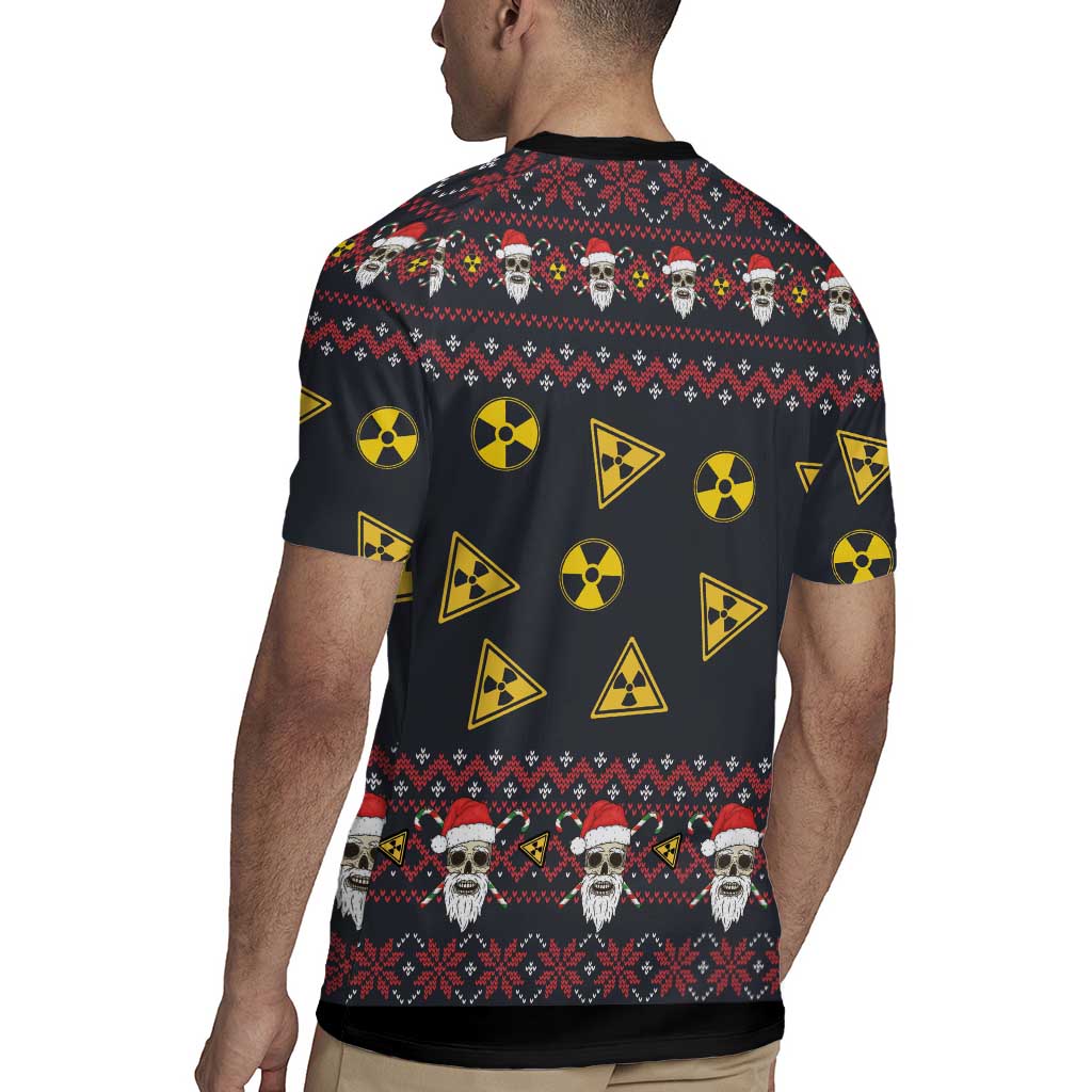 Skull Have A Rad Christmas Rugby Jersey Santa Skull - Wonder Print Shop