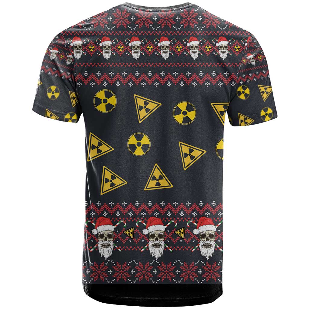 Skull Have A Rad Christmas T Shirt Santa Skull - Wonder Print Shop