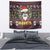 Skull Have A Rad Christmas Tapestry Santa Skull - Wonder Print Shop