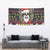 Skull Have A Rad Christmas Tapestry Santa Skull - Wonder Print Shop
