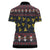 Skull Have A Rad Christmas Women Polo Shirt Santa Skull - Wonder Print Shop