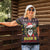 Skull Have A Rad Christmas Women Polo Shirt Santa Skull - Wonder Print Shop