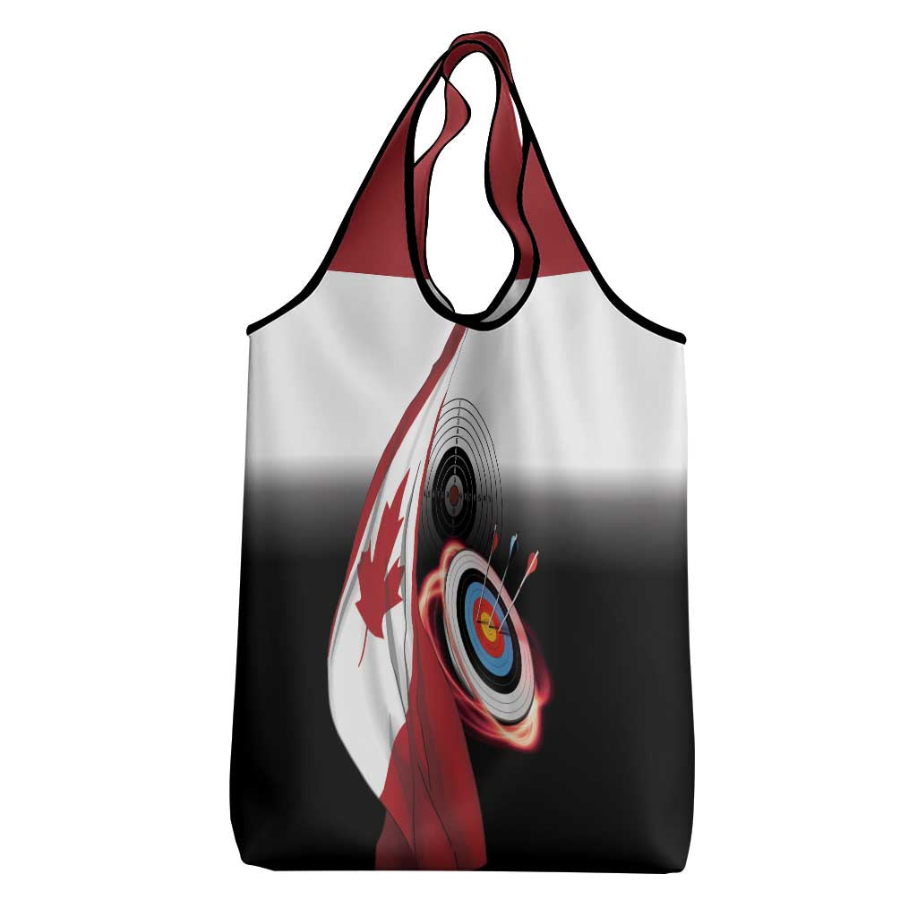 Canadian Flag Grocery Bag Canada Archery Target - Maple Leaf