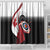 Canadian Flag Shower Curtain Canada Archery Target - Maple Leaf