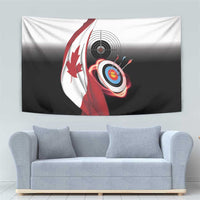 Canadian Flag Tapestry Canada Archery Target - Maple Leaf