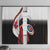 Canadian Flag Window Curtain Canada Archery Target - Maple Leaf