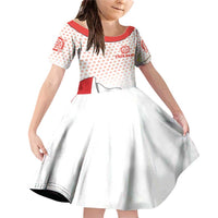 Personalized Canada Archery Family Matching Off Shoulder Short Dress and Hawaiian Shirt Maple Leaf Canadian Flag