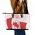 Personalized Canada Archery Leather Tote Bag Maple Leaf Canadian Flag